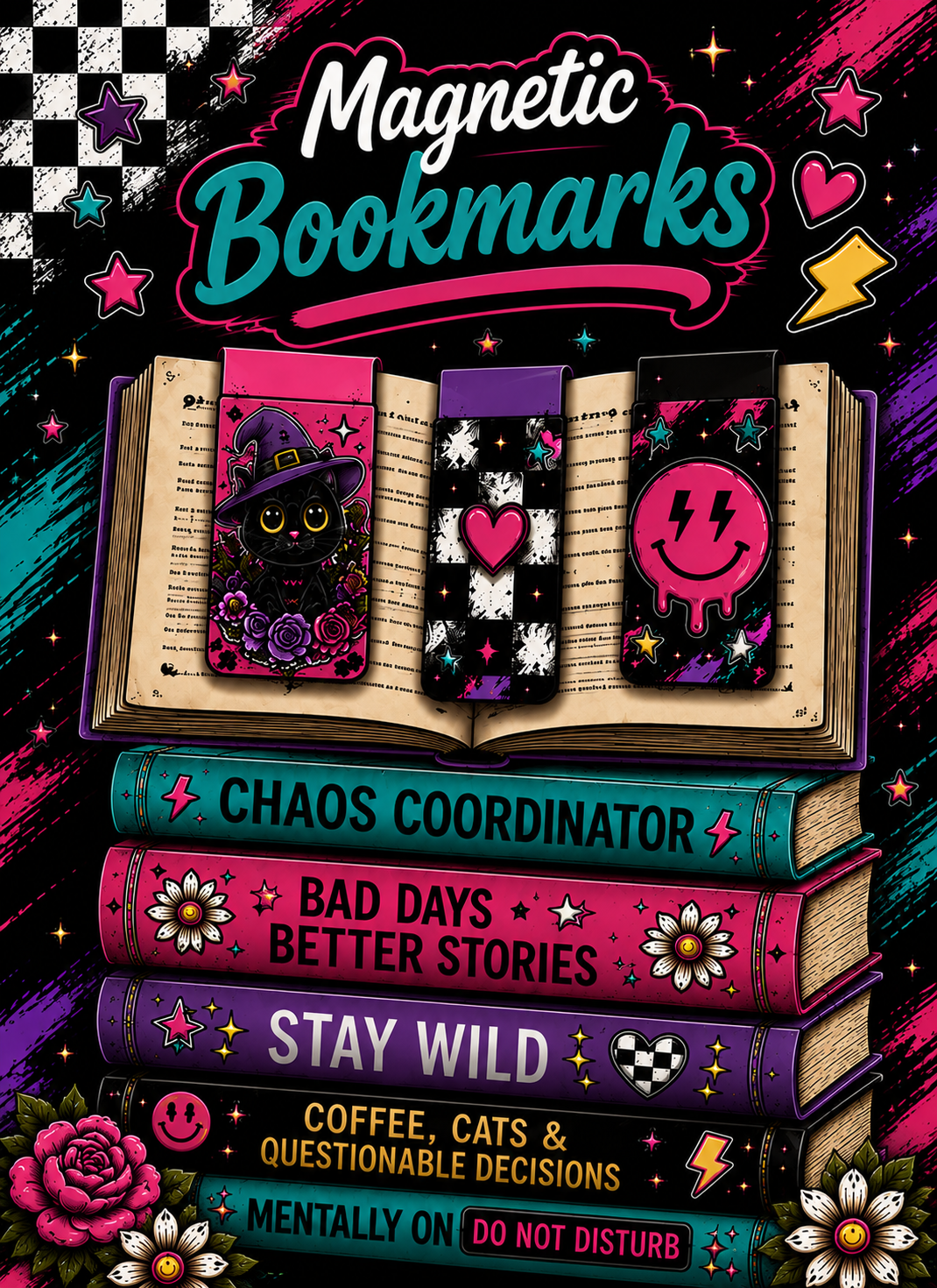 Magnetic Bookmarks