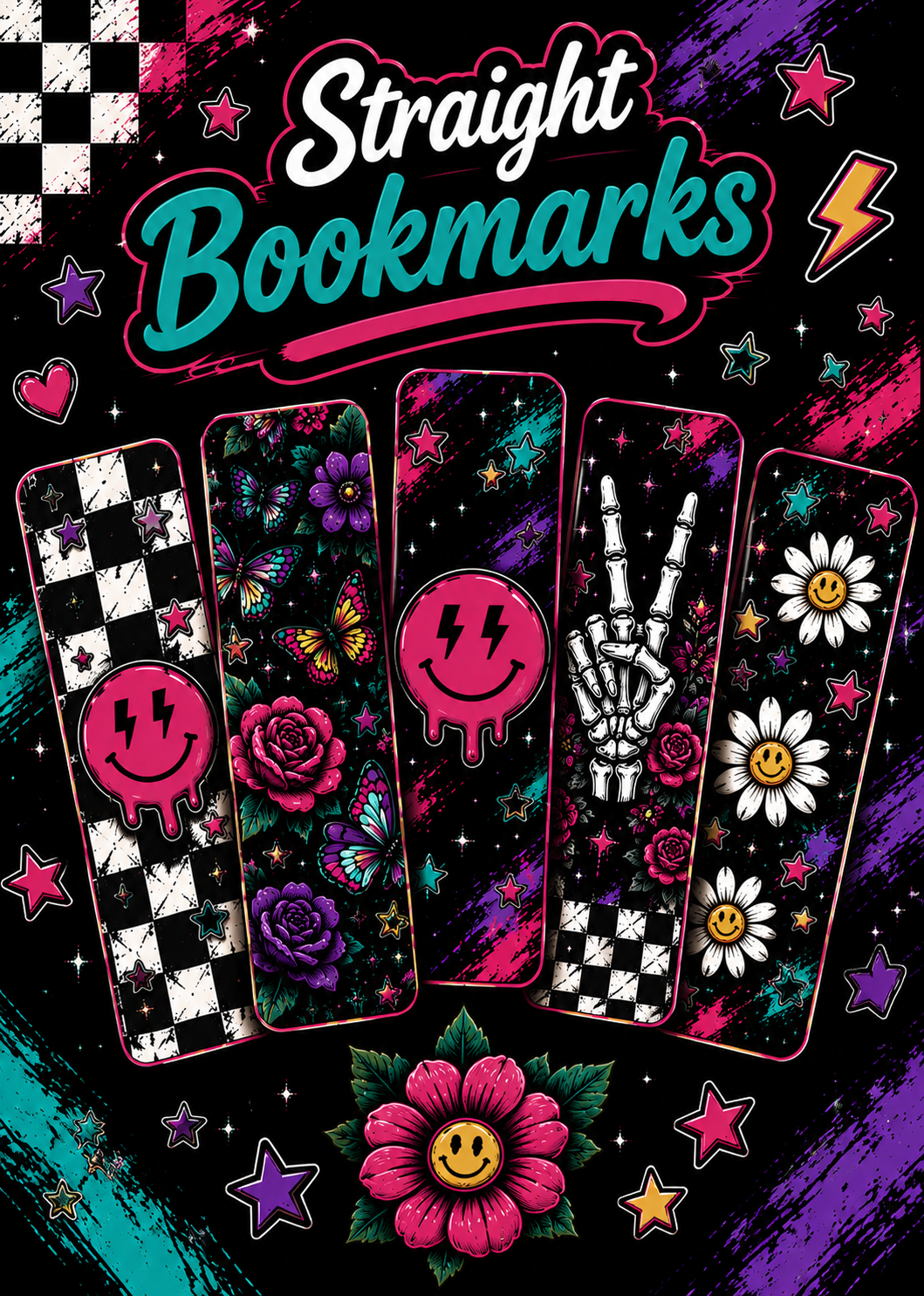 Straight Bookmarks