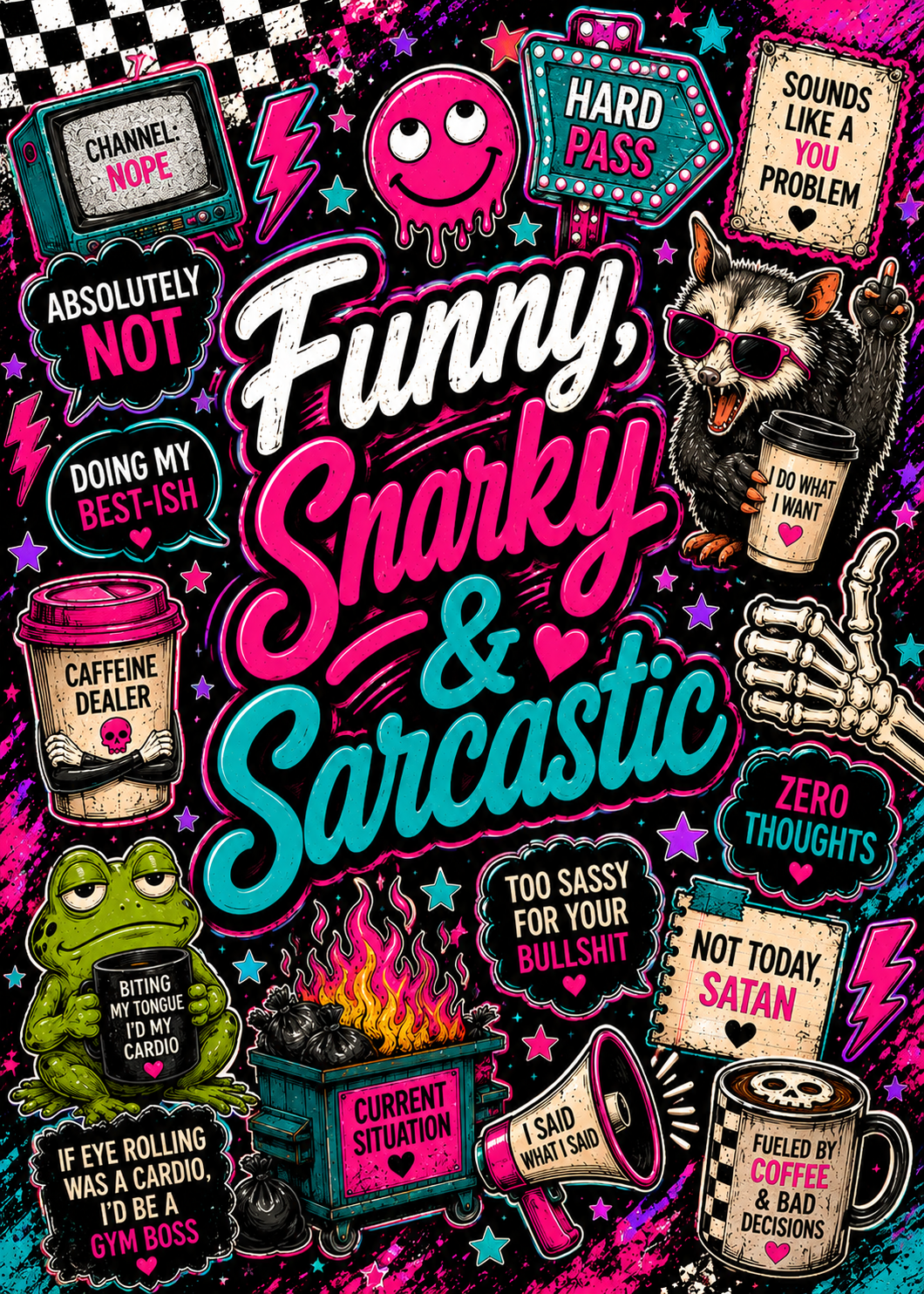 Funny, Snarky & Sarcastic
