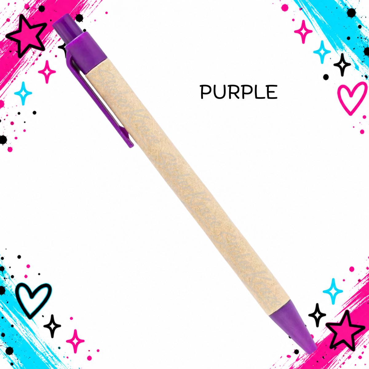 Strawberry Sweetheart Axolotl Pen
